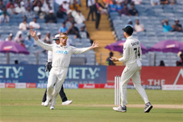 2nd Test: Mitchell Santner, Glenn Phillips wreck star-studded Indian batting line-up