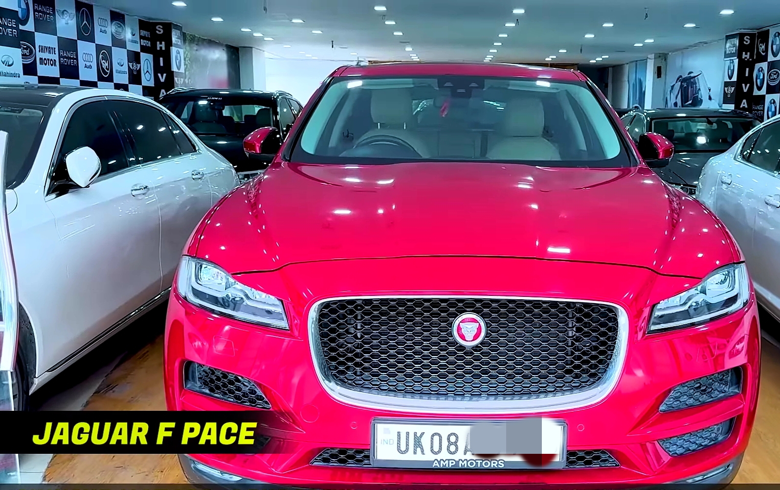 JAGUAR F PACE 2017 , 1st owner, Automatic, UK 08, 25 lakh