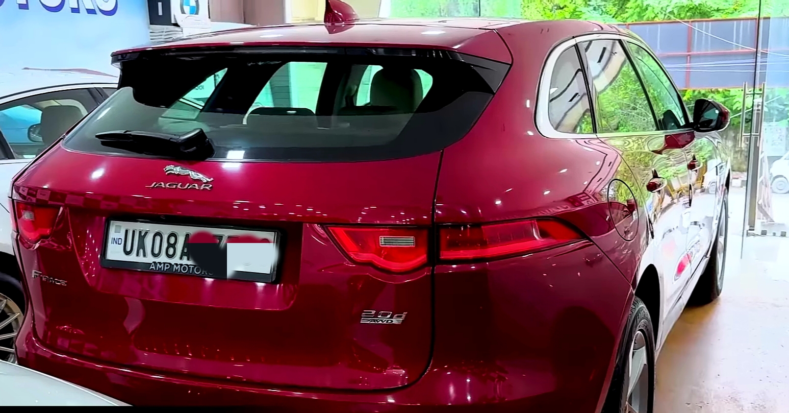JAGUAR F PACE 2017 , 1st owner, Automatic, UK 08, 25 lakh